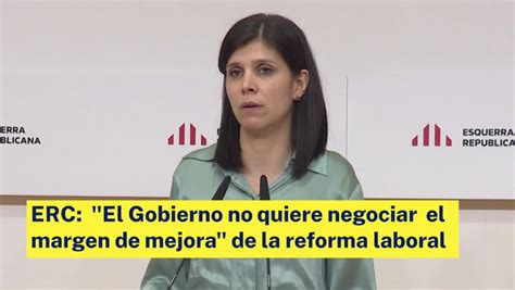 El Gobierno Contra Las Cuerdas Por El Veto A La Reforma Laboral De ERC