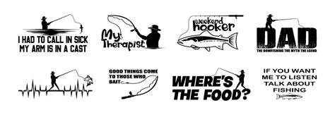 Fishing T shirt Design Bundle, Quotes about Fishing, Fishing T shirt ...