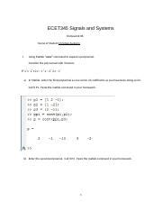 Ecet Week Home Work Docx Ecet Signals And Systems Homework