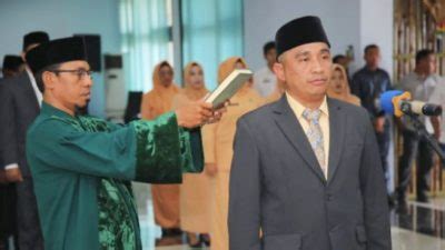 Abdullah Saleh Resmi Jabat Pj Sekda Kota Ternate Cermat