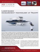 Trumpf Laser Based Measurement For Punch And Laser Combination