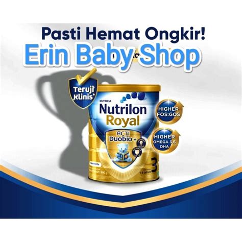 Jual Nutrilon Royal 3 Vanila Madu 800 G 1800 G Shopee Indonesia