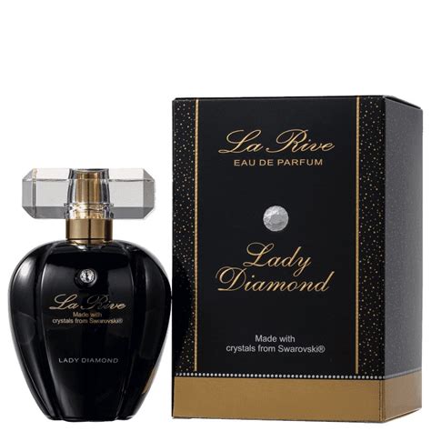 Perfume Lady Diamond Swarovski La Rive Edp 75ml Gel Niche