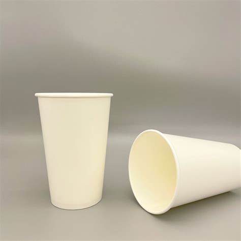 Wholesale Printing 8oz 12oz 16oz Single Wall Disposable Paper Cups