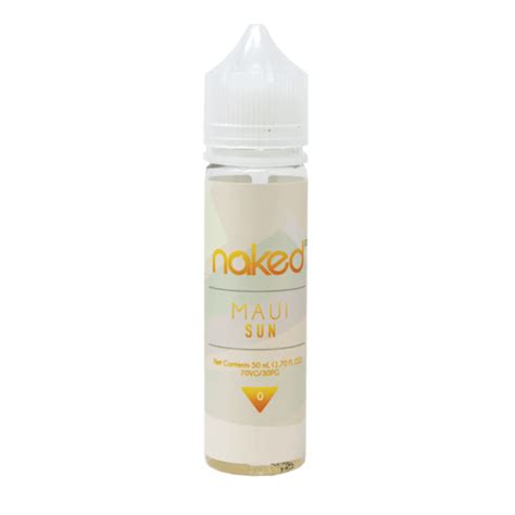 Naked Maui Sun Shortfill E Liquid 50ml VPZ Vape E Liquids Kits