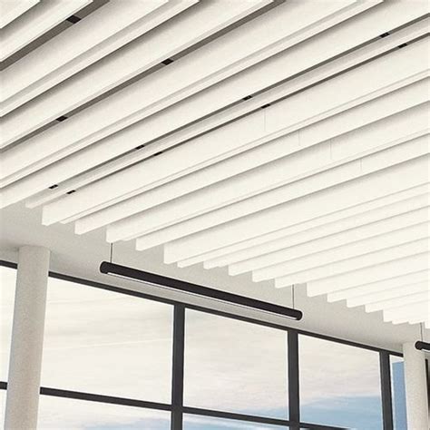 Baffle Acustico In Acciaio Tavola™ Levels Hunter Douglas Architectural In Alluminio A