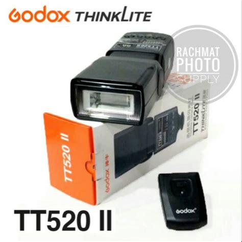 Jual Flash GODOX TT520 II Universal Speedlite TT 520II Wireless