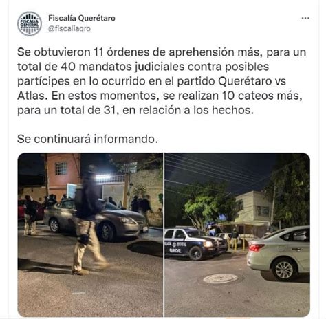 40 órdenes De Aprehensión Por Riña En El Estadio Corregidora