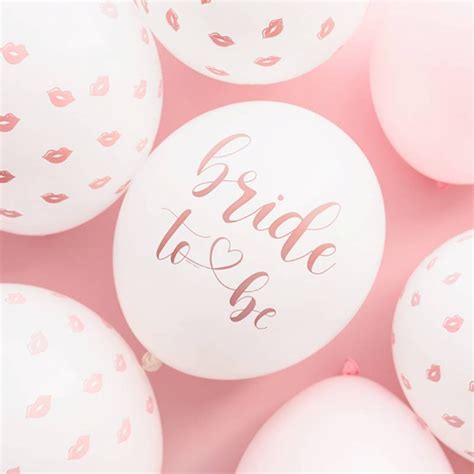 Köp ballonger Bride to be från PartyDeco online hos Lyckasmedmat se