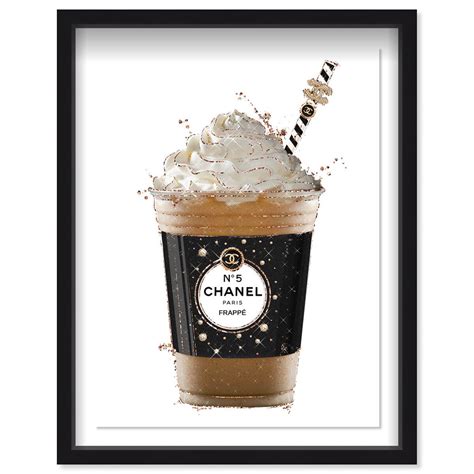 Pearly Coffee Drink Fashion Wall Art Oliver Gal