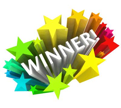 We Have A Winner Animated Gif