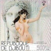 Stamp Naked Arts Djibouti Illegal Stamps Djibouti Col Dj B