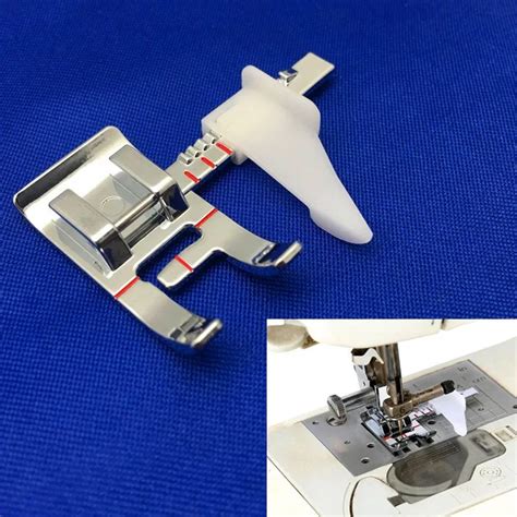 Adjustable Guide Sewing Machine Presser Foot Fits All Low Shank Snap On