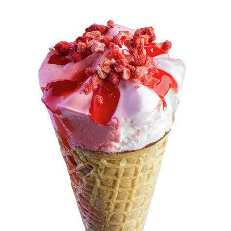 Raspberry Ice Cream Cone – Raspberry