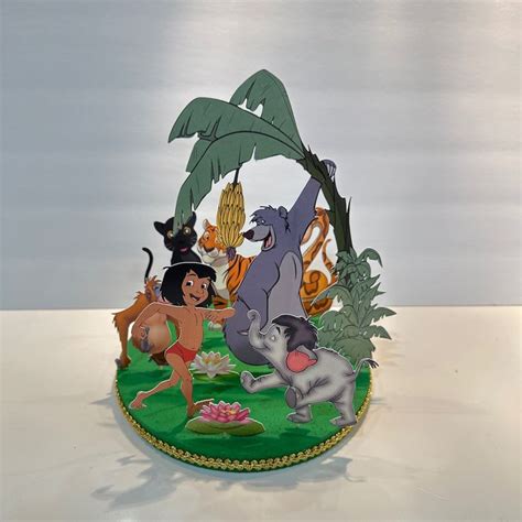 Jungle Book Center Piece Jungle Book Cake Topper The Jungle Book