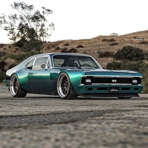 Digital Chevy Nova Ss Restomod Shows Muscle Cars Arent Afraid Of