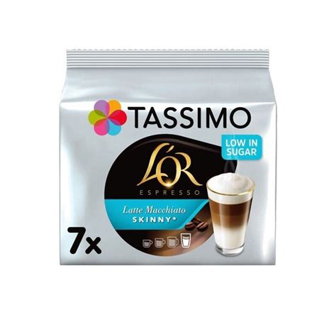 Tassimo Coffee Pods L Or Latte Macchiato Skinny 5 Packs 35 Drinks Ebay