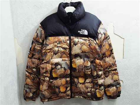 【目立った傷や汚れなし】美品 L 16aw Supreme The North Face Leaves Nuptse Jacket ヌプシ