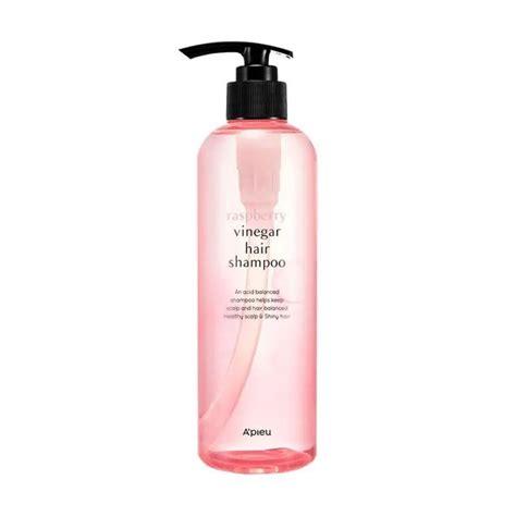 Шампунь для волос A'pieu Raspberry Vinegar Hair Shampoo с малиновым ...