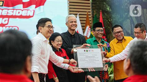 Persiapan Pendaftaran Ganjar Pranowo Mahfud Md Ke Kpu Para Relawan