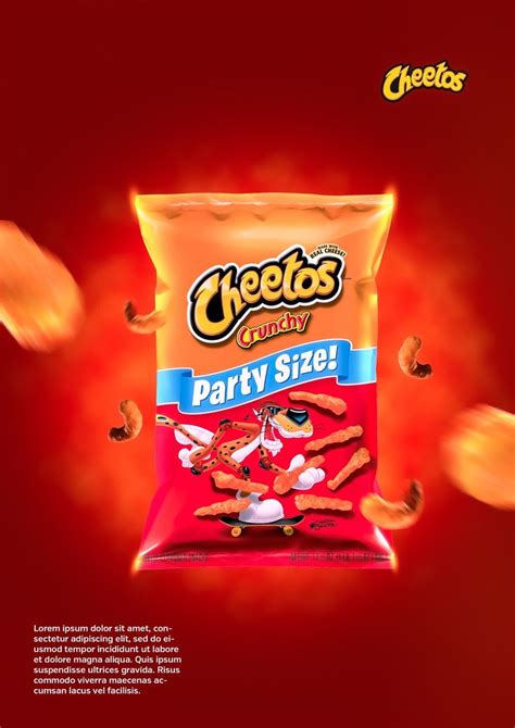 Cheetos Product Poster Design | Graphic design lessons, Poster design ...