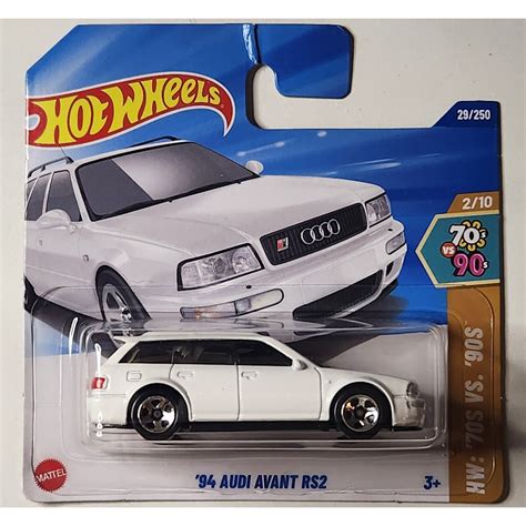 Hot Wheels 94 Audi Avant RS2 White Short Card Jhook Damaged Shopee Malaysia