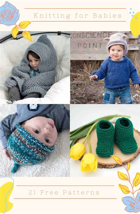 21 Free Knitting Patterns for Babies