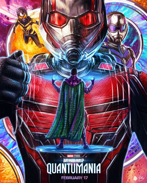 Marvel Ant Man And The Wasp Quantumania High Render Trio Poster