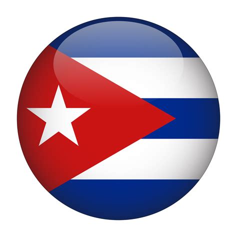 Cuba Bandera Redondeada D Con Fondo Transparente Png