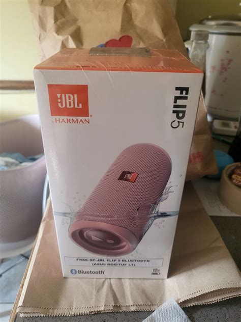 JBL FLIP 5 PINK, Audio, Soundbars, Speakers & Amplifiers on Carousell