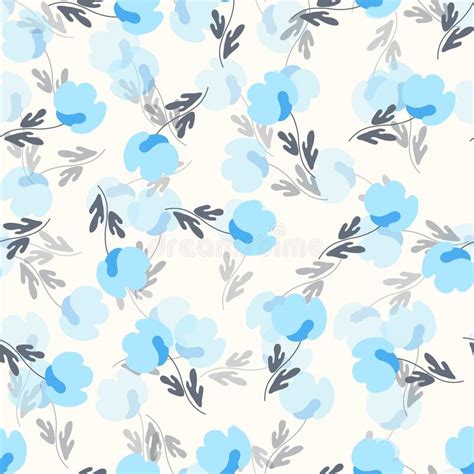 Seamless Floral Pattern Based On Traditional Folk Art Ornaments