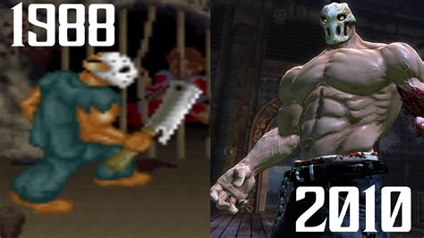 Evolution Of Splatterhouse 1988 2010 Youtube