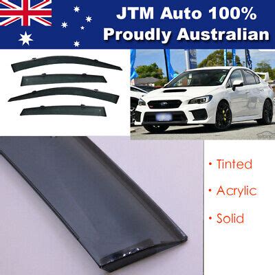 Window Visor Weathershield Weather Shield For Subaru WRX STI Sedan 2015