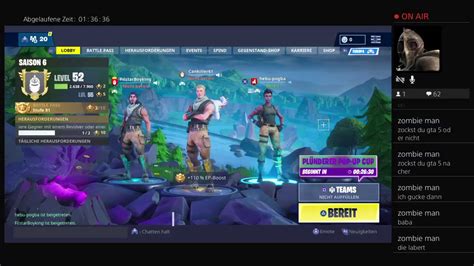 EHREMANN Fortnite Zocken Solo Duos Teams YouTube