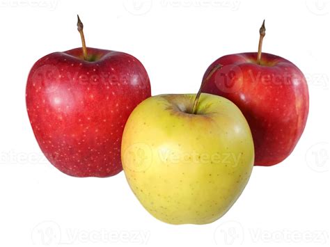 A Group Of Colorful Apple Fruits 18874615 Png