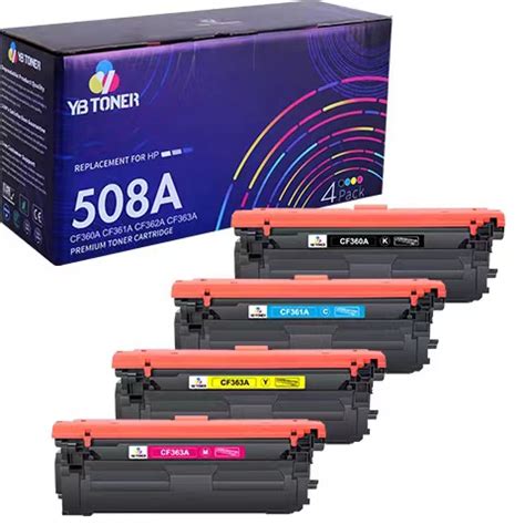 HP 508A Toner Cartridge Replacement Set - Standard Yield