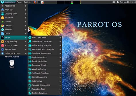 Penetration Testing Linux Based Operating System Parrot 4 0 Version