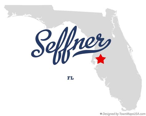 Map of Seffner, FL, Florida