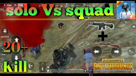 20 Kill Solo Vs Squad Rush Gameplay Pubg Mobile Lite Youtube