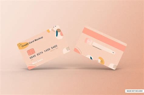 Premium PSD Credit Card Mockup Psd Template