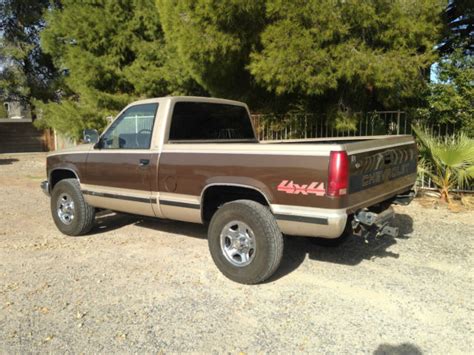 1988 Chevy 1500 4x4 Short Bed Pick Up Truck For Sale Chevrolet Ck