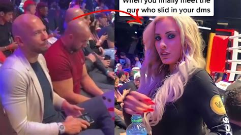 Thirsty Blonde Goes Viral After Getting Rejected By Andrew Tate Youtube