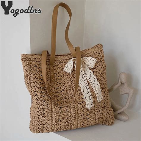 Bolso Rafia Grande Atelier Yuwa Ciao Jp