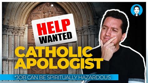 How To Become A Catholic Apologist Youtube