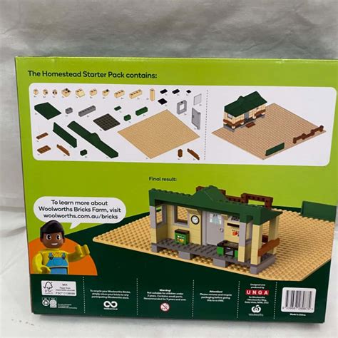 Brand New Woolworths Bricks Farm Starter Pack Toy Set(s)