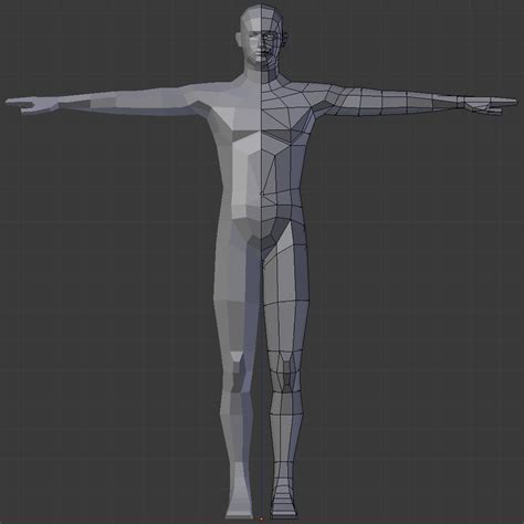 Low Poly Human Works In Progress Blender Artists Community