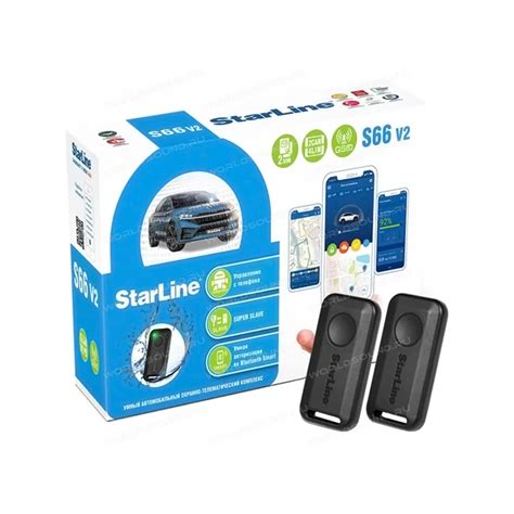 Автосигнализация StarLine S66 V.2 BT 2CAN+4LIN 2SIM GSM купить по ...