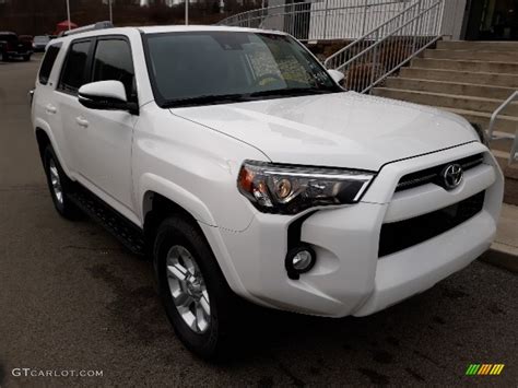 2020 Super White Toyota 4runner Sr5 Premium 4x4 136341970 Photo 10 Car Color