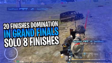 20 Kills WWCD Domination In Grand Finals 8 SOLO KILLS IPHONE 13