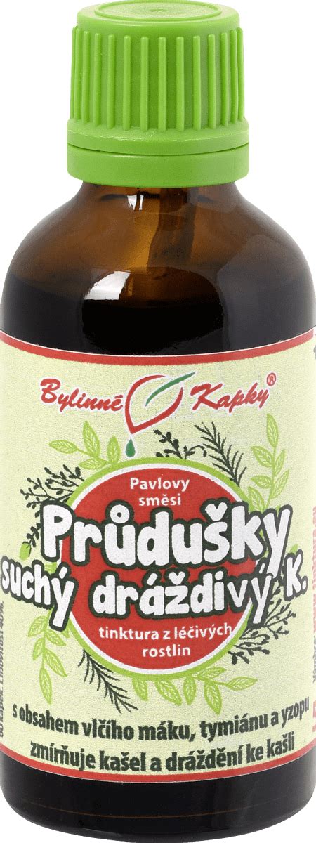 Bylinné Kapky Suchý kašel 50 ml dm cz